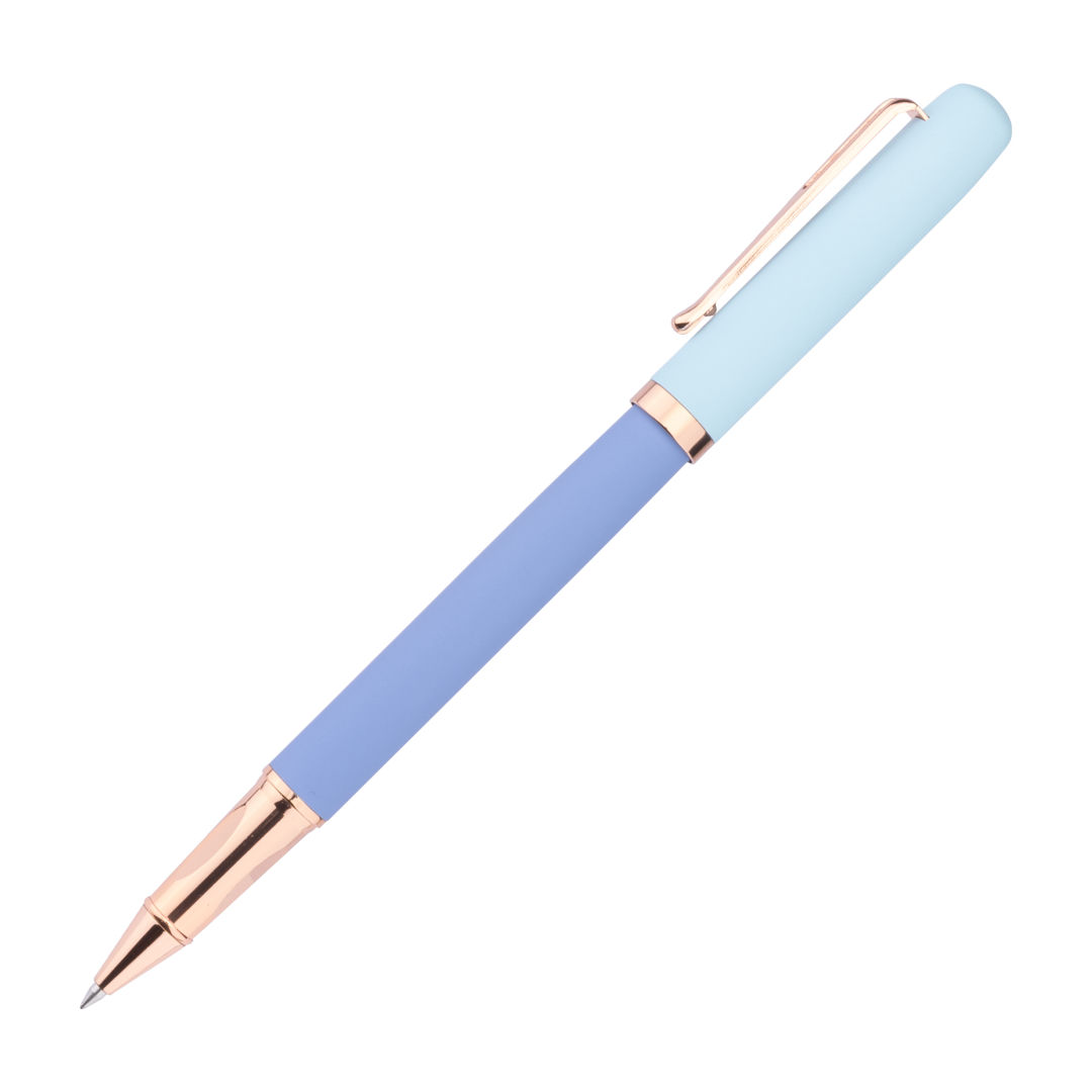Goldfinch Dual Toned Rollerball Pen w/Rose Accents 1