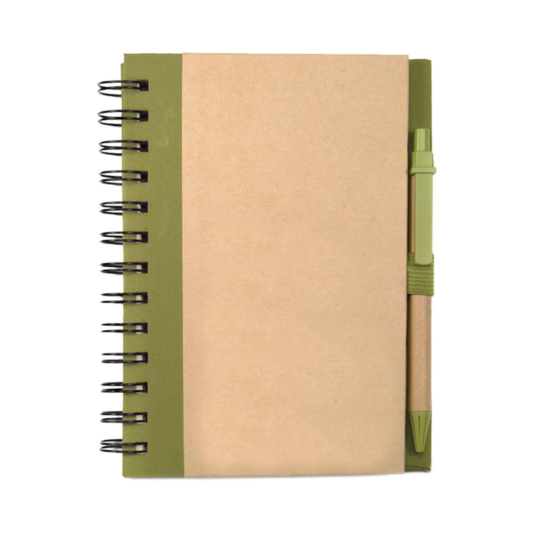 Spiral Bound Notebook & Harvest Pen 1