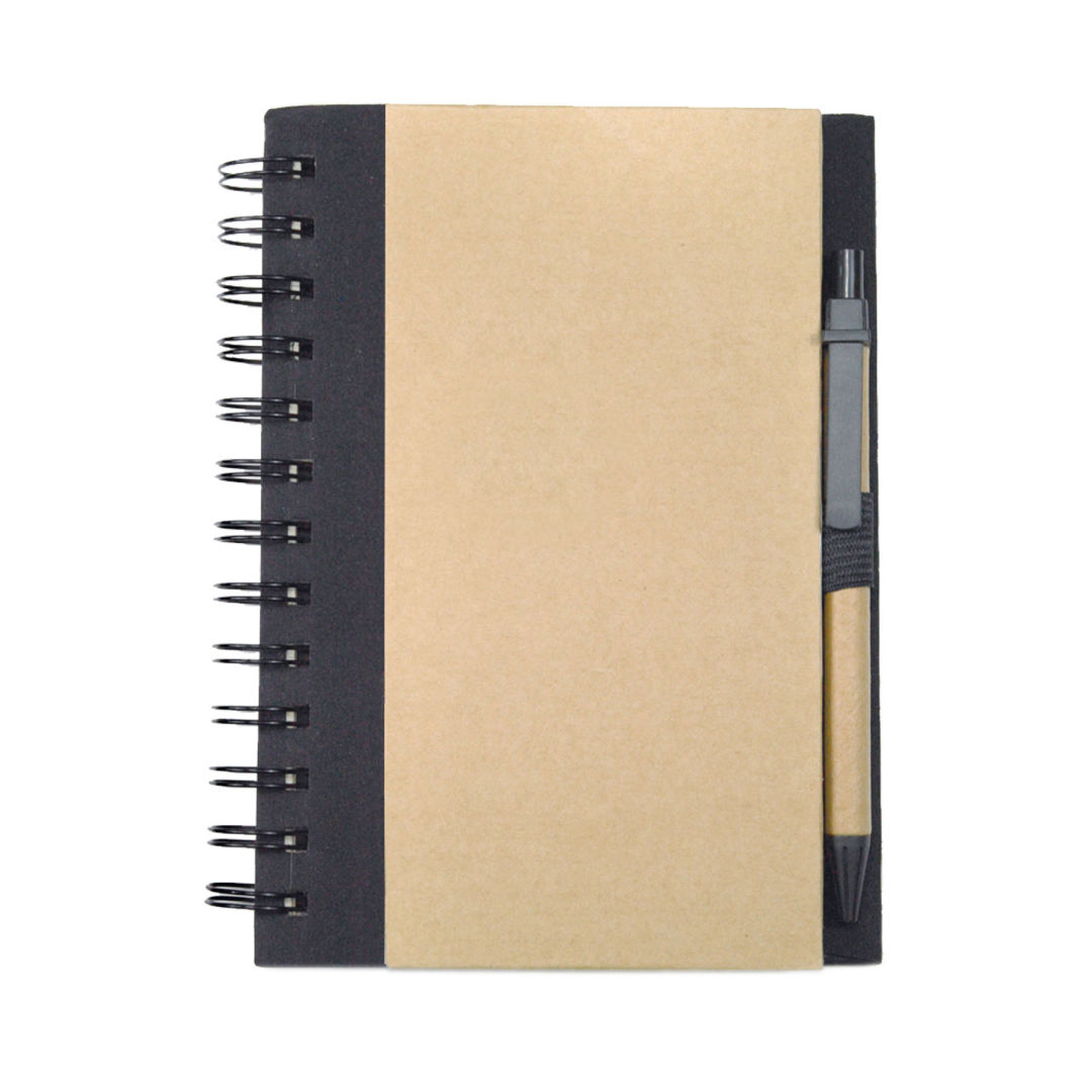 Spiral Bound Notebook & Harvest Pen 1