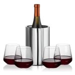 Jacobs Wine Cooler & Cannes Stemless Wine - Set of 5 (Blank) Jacobs Wine Cooler & Cannes Stemless Wine - Set of 5 (Blank)