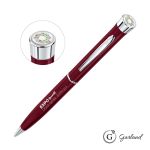 Garland® Color Custom Twist Ballpoint Pen - Chrome Accent - Burgundy / Chrome Garland® Color Custom Twist Ballpoint Pen - Chrome Accent - Burgundy / Chrome
