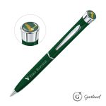 Garland® Color Custom Twist Ballpoint Pen - Chrome Accent - Green / Chrome Garland® Color Custom Twist Ballpoint Pen - Chrome Accent - Green / Chrome