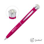 Garland® Color Custom Twist Ballpoint Pen - Chrome Accent - Pink / Chrome Garland® Color Custom Twist Ballpoint Pen - Chrome Accent - Pink / Chrome