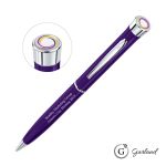 Garland® Color Custom Twist Ballpoint Pen - Chrome Accent - Purple / Chrome Garland® Color Custom Twist Ballpoint Pen - Chrome Accent - Purple / Chrome