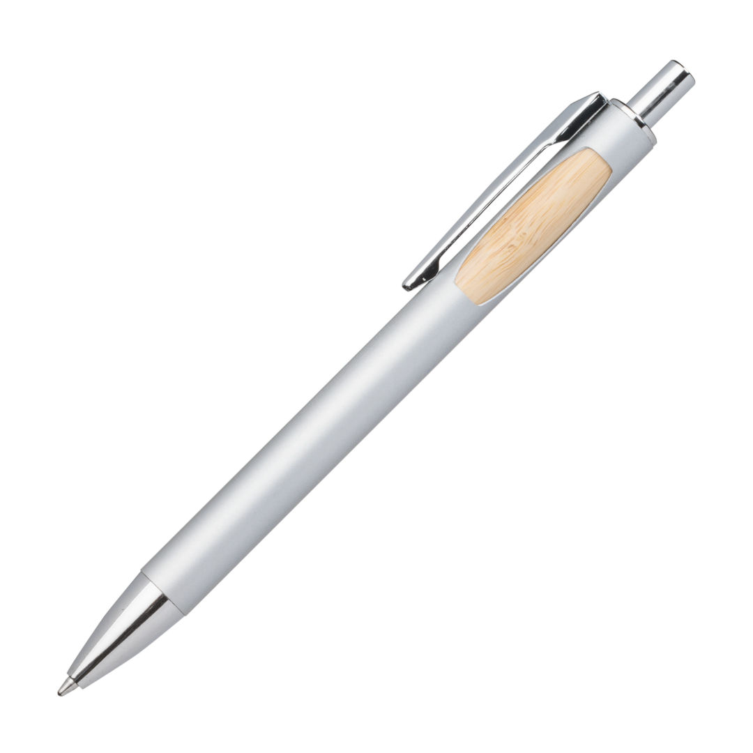 Sylvia Clicker Pen w/Bamboo Accent 1
