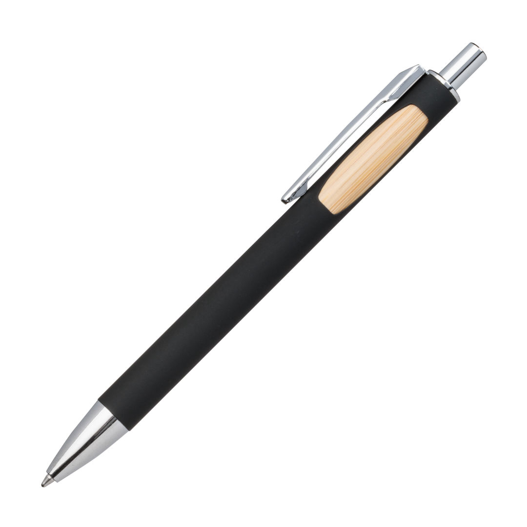 Sylvia Clicker Pen w/Bamboo Accent 1