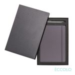 Eccolo? Techno Journal/Clicker Pen Gift Set - (M) - Gray PMS 424/ Silver / 5.5 x 8.25 (Blank) Eccolo? Techno Journal/Clicker Pen Gift Set - (M) - Gray PMS 424/ Silver / 5.5 x 8.25 (Blank)
