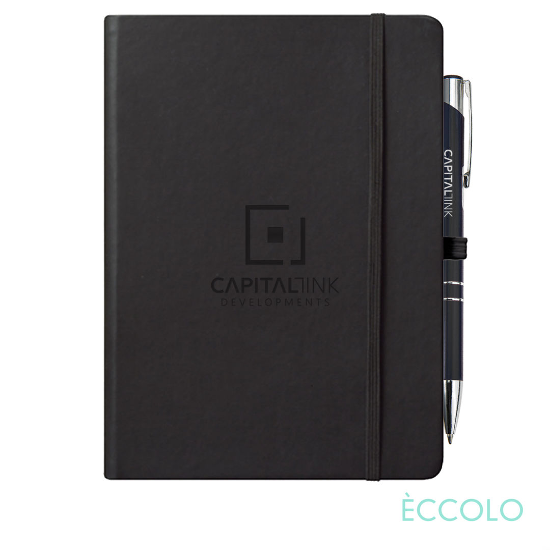 Eccolo® Cool Journal/Clicker Pen - (L) 1