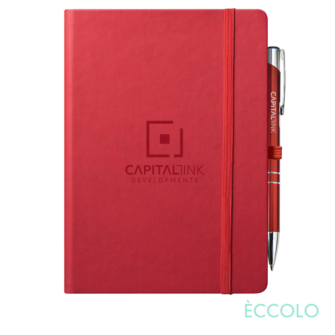 Eccolo® Cool Journal/Clicker Pen - (L) 1