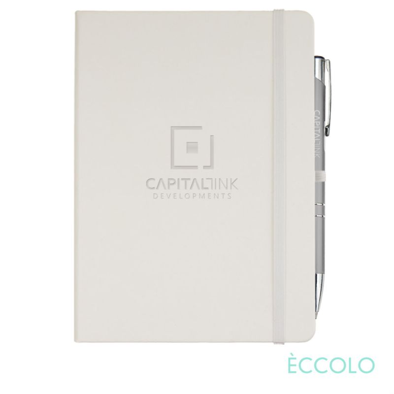Eccolo® Cool Journal/Clicker Pen - (L) 1 Eccolo® Cool Journal/Clicker Pen - (L) 1