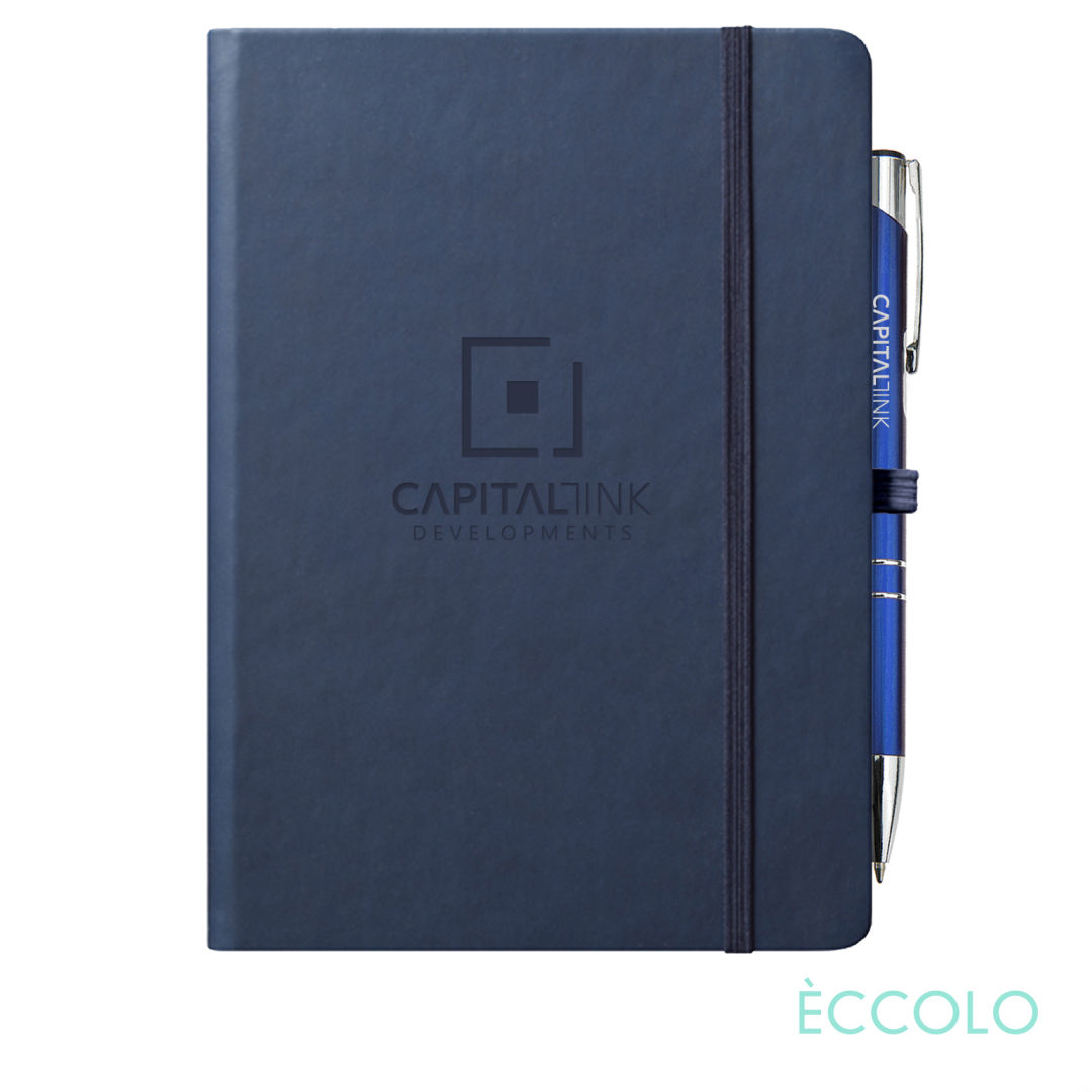 Eccolo® Cool Journal/Clicker Pen - (L) 1