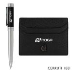 Cerruti 1881® Hamilton Card Holder & Ballpoint Pen Gift Set 1 Cerruti 1881® Hamilton Card Holder & Ballpoint Pen Gift Set 1