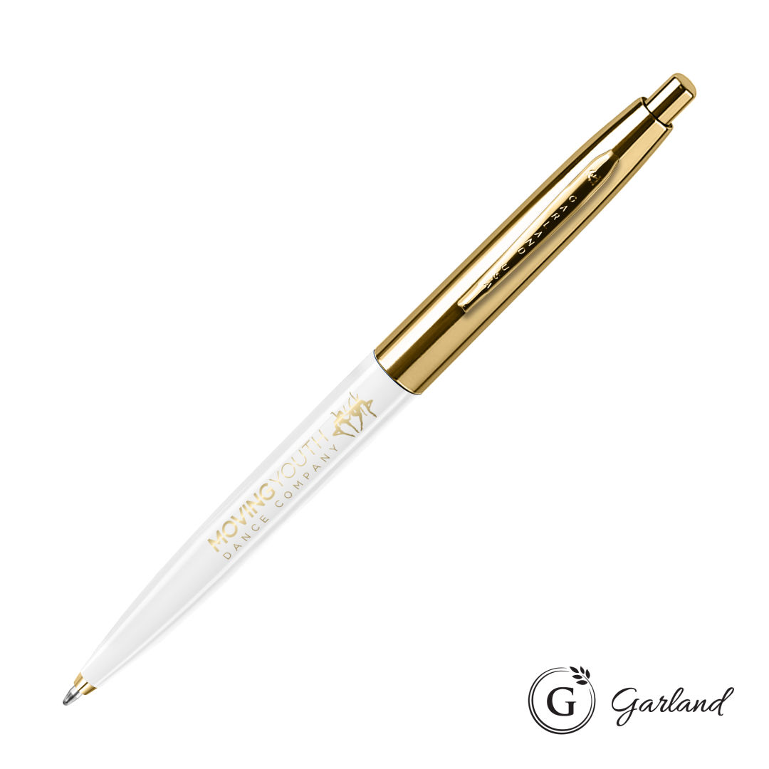 Garland® Monument Ballpoint Clicker Pen - Gold Accent 1