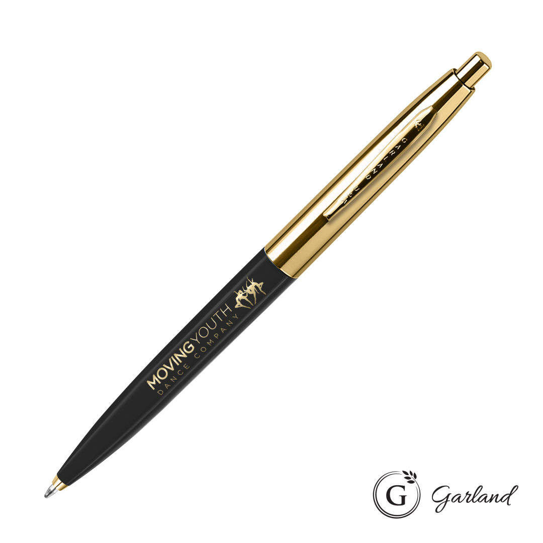 Garland® Monument Ballpoint Clicker Pen - Gold Accent 1