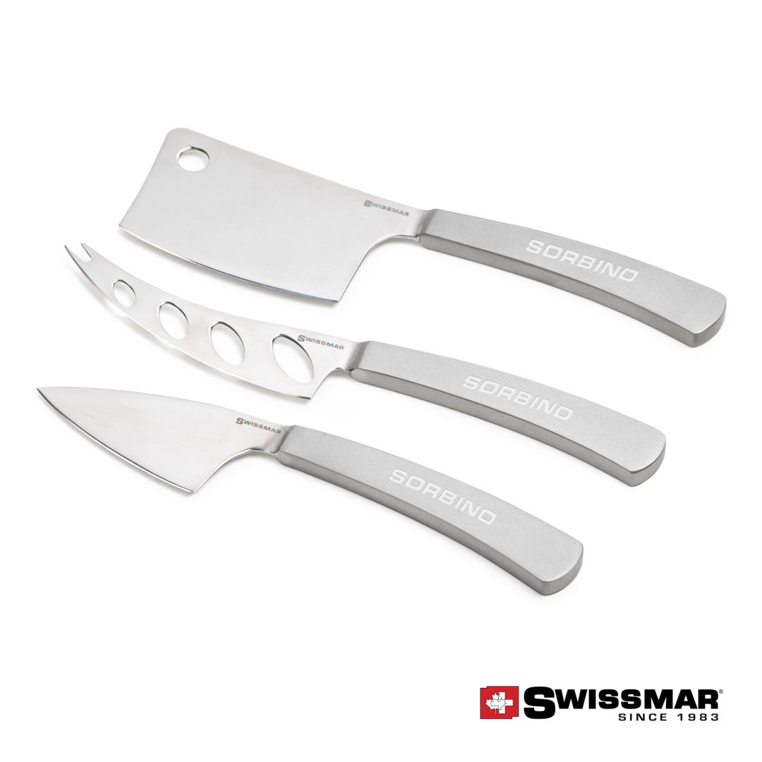 Swissmar® Barcelona 3 Pc Cheese Knife Set 1 Swissmar® Barcelona 3 Pc Cheese Knife Set 1