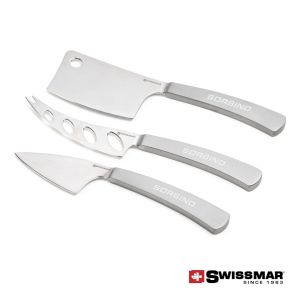 Swissmar® Barcelona 3 Pc Cheese Knife Set 1 Swissmar® Barcelona 3 Pc Cheese Knife Set 1