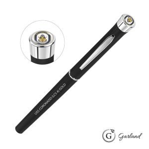 Garland® Tactical Custom Textured Rollerball Pen - Chrome 1 Garland® Tactical Custom Textured Rollerball Pen - Chrome 1