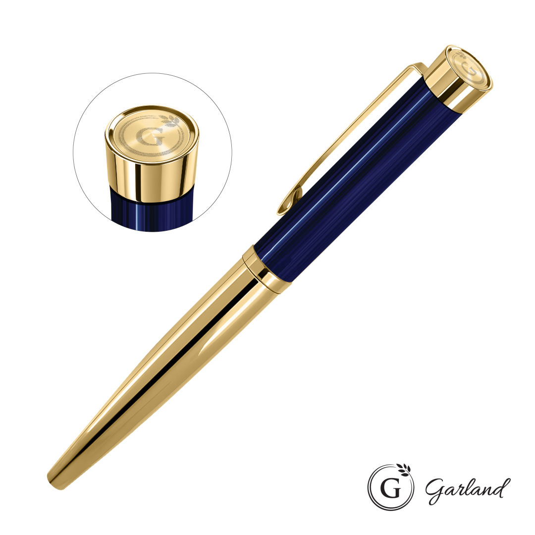 Garland® Executive Emblem Monogram Empire Felt Tip Pen-Gold 1