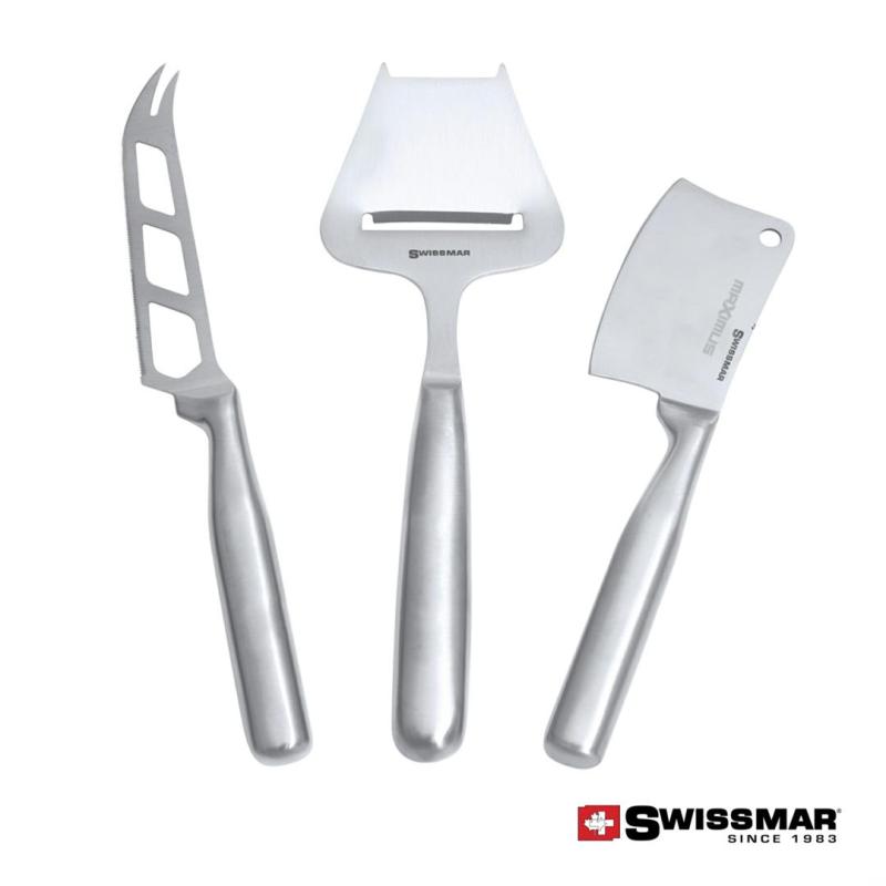 Swissmar® Cheese Knife Set - 3pc 1 Swissmar® Cheese Knife Set - 3pc 1