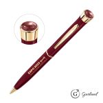 Garland® Color Aura Twist Ballpoint Pen - Gold Accent - Burgundy Garland® Color Aura Twist Ballpoint Pen - Gold Accent - Burgundy