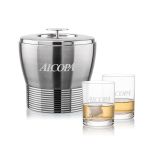 Genoa Ice Bucket & Monterey On-the-Rocks Set 1 Genoa Ice Bucket & Monterey On-the-Rocks Set 1
