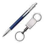 Jerico Pen/Keyring Gift Set - GF245 BLUE Jerico Pen/Keyring Gift Set - GF245 BLUE