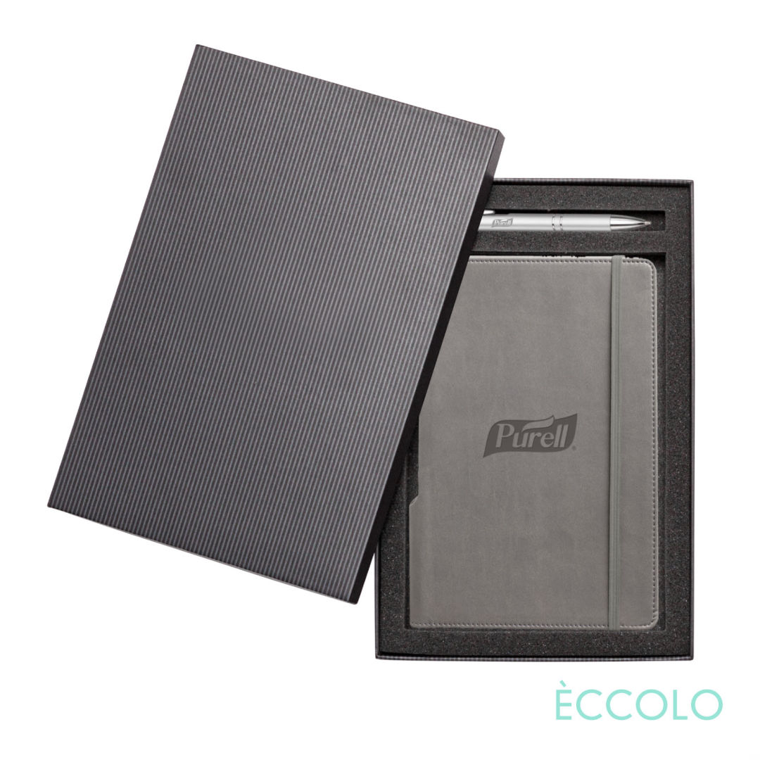 Eccolo® Tempo Journal/Clicker Pen Gift Set - (M) 1