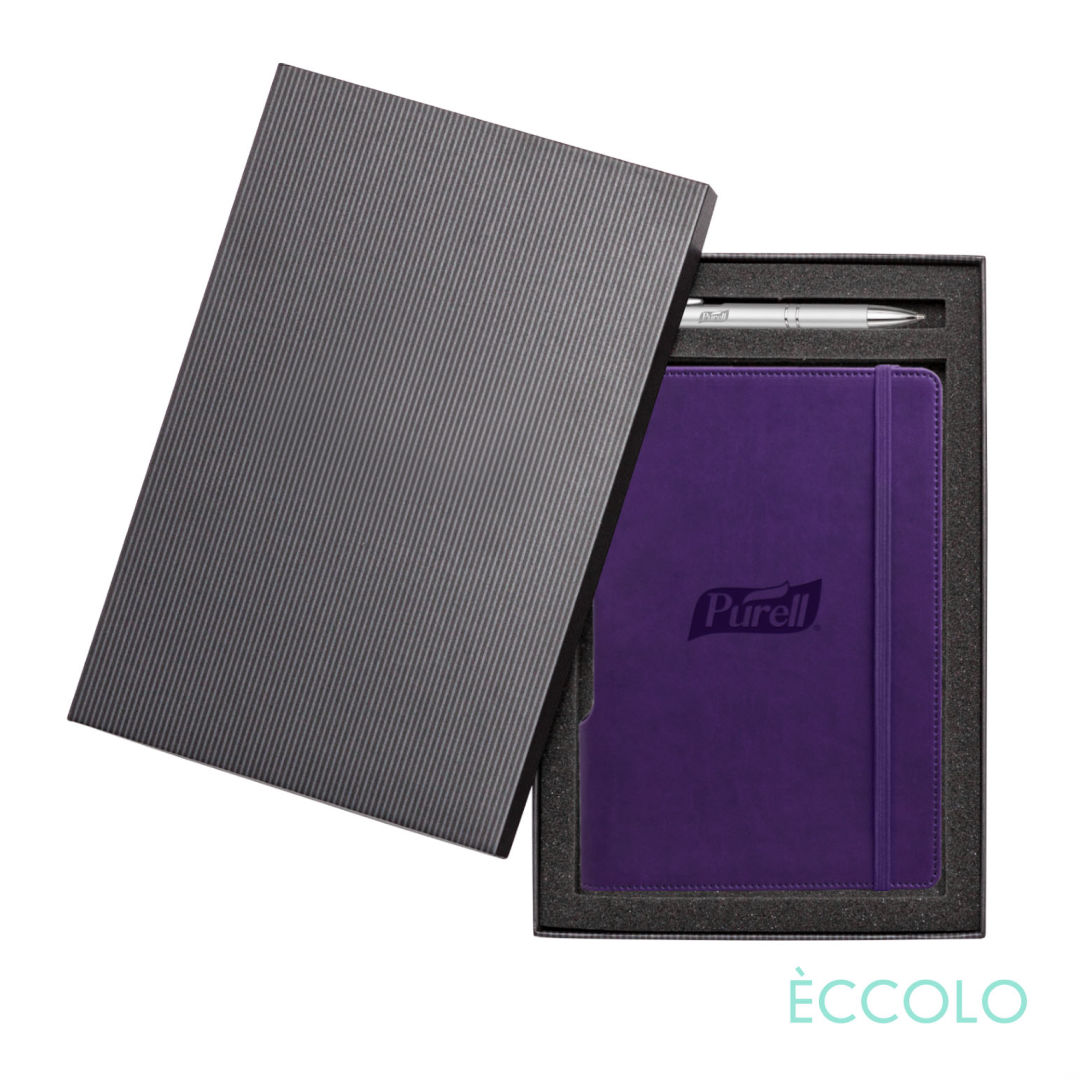 Eccolo® Tempo Journal/Clicker Pen Gift Set - (M) 1