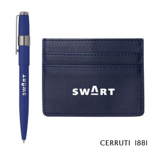 Cerruti 1881® Brick Card Holder & Block Pen Gift Set 1 Cerruti 1881® Brick Card Holder & Block Pen Gift Set 1