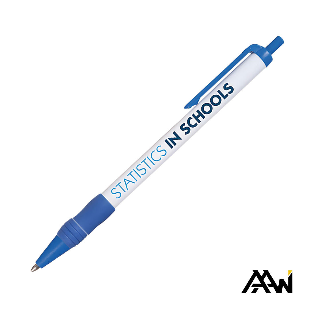 Value Slim Grip Pen Vividprint™ Barrel & Matte Colored Trim 1