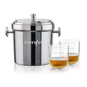 Milano Ice Bucket & Drysdale On-the-Rocks Set 1 Milano Ice Bucket & Drysdale On-the-Rocks Set 1