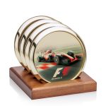 Danville VividPrint™ Coaster on Porterfield Base - Set of 4 1 Danville VividPrint™ Coaster on Porterfield Base - Set of 4 1