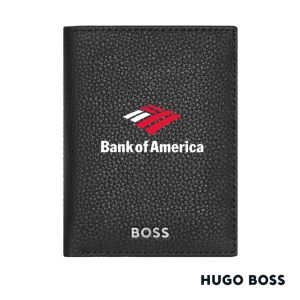 Hugo Boss® Classic Grained Folding Card Holder 1 Hugo Boss® Classic Grained Folding Card Holder 1