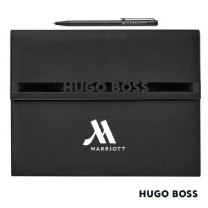Hugo Boss® Cloud Ballpoint Pen & A4 Folder Set 1 Hugo Boss® Cloud Ballpoint Pen & A4 Folder Set 1