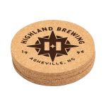 Gerrity Cork Coasters - Set of 4 (in Pouch) - Group (Stack) Gerrity Cork Coasters - Set of 4 (in Pouch) - Group (Stack)