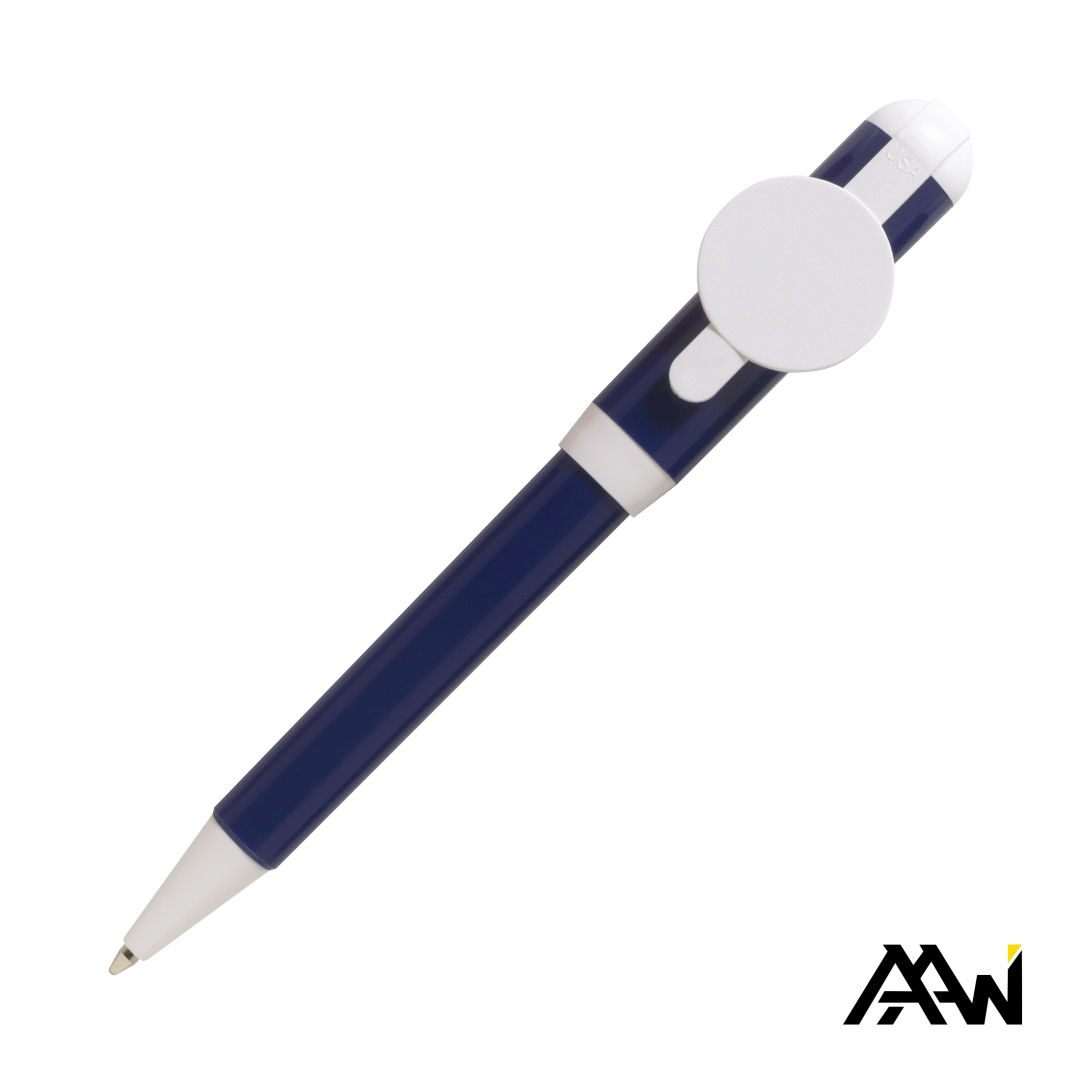 Jumbo QR Billboard Twist Pen - White Accent 1