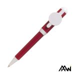 Jumbo QR Billboard Twist Pen - White Accent - Red / White (Blank) Jumbo QR Billboard Twist Pen - White Accent - Red / White (Blank)