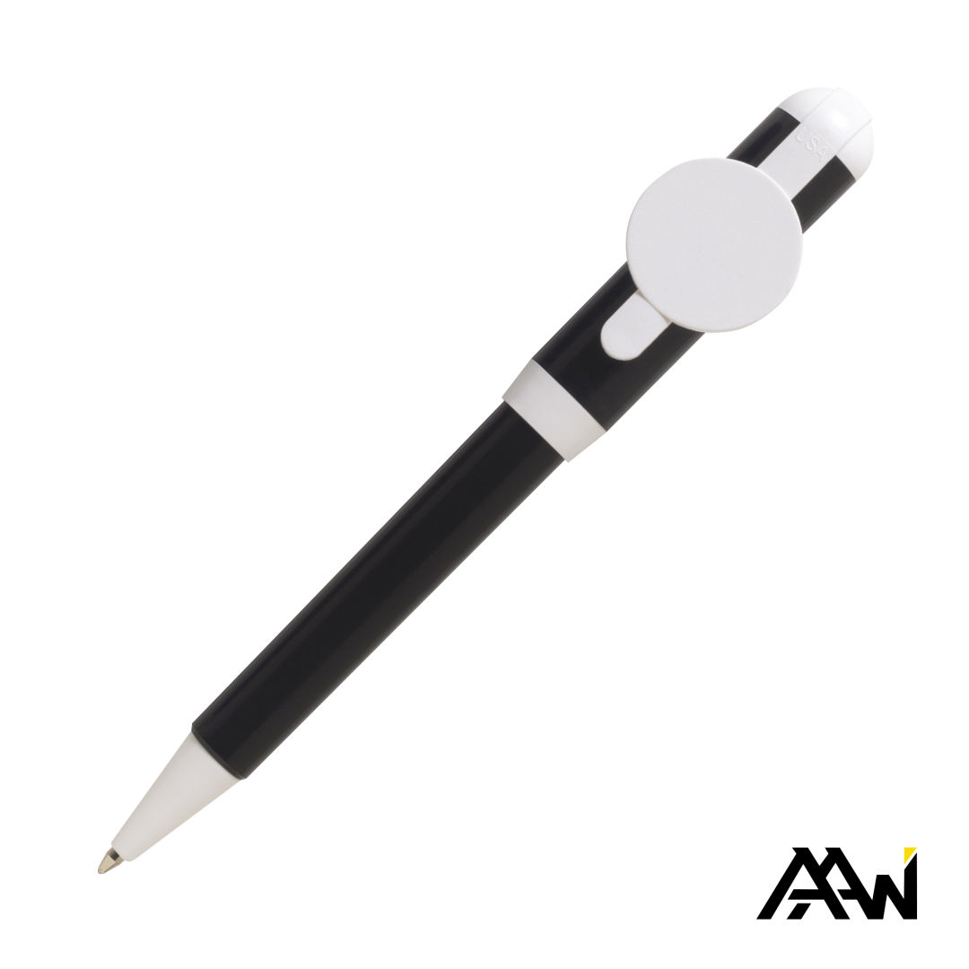 Jumbo QR Billboard Twist Pen - White Accent 1