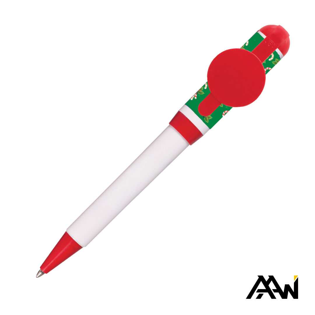 Jumbo QR Billboard Twist Pen - Decorated Cap 1