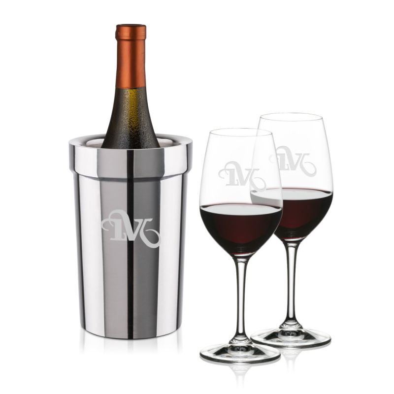 Milano Wine Cooler & RIEDEL Oenologue Wine Set 1 Milano Wine Cooler & RIEDEL Oenologue Wine Set 1