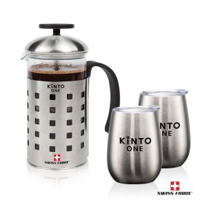 Swiss Force® Coffee Press & Vivaldi Cups 1 Swiss Force® Coffee Press & Vivaldi Cups 1