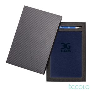 Eccolo® Solo Journal/Clicker Pen Gift Set - (M) 1 Eccolo® Solo Journal/Clicker Pen Gift Set - (M) 1