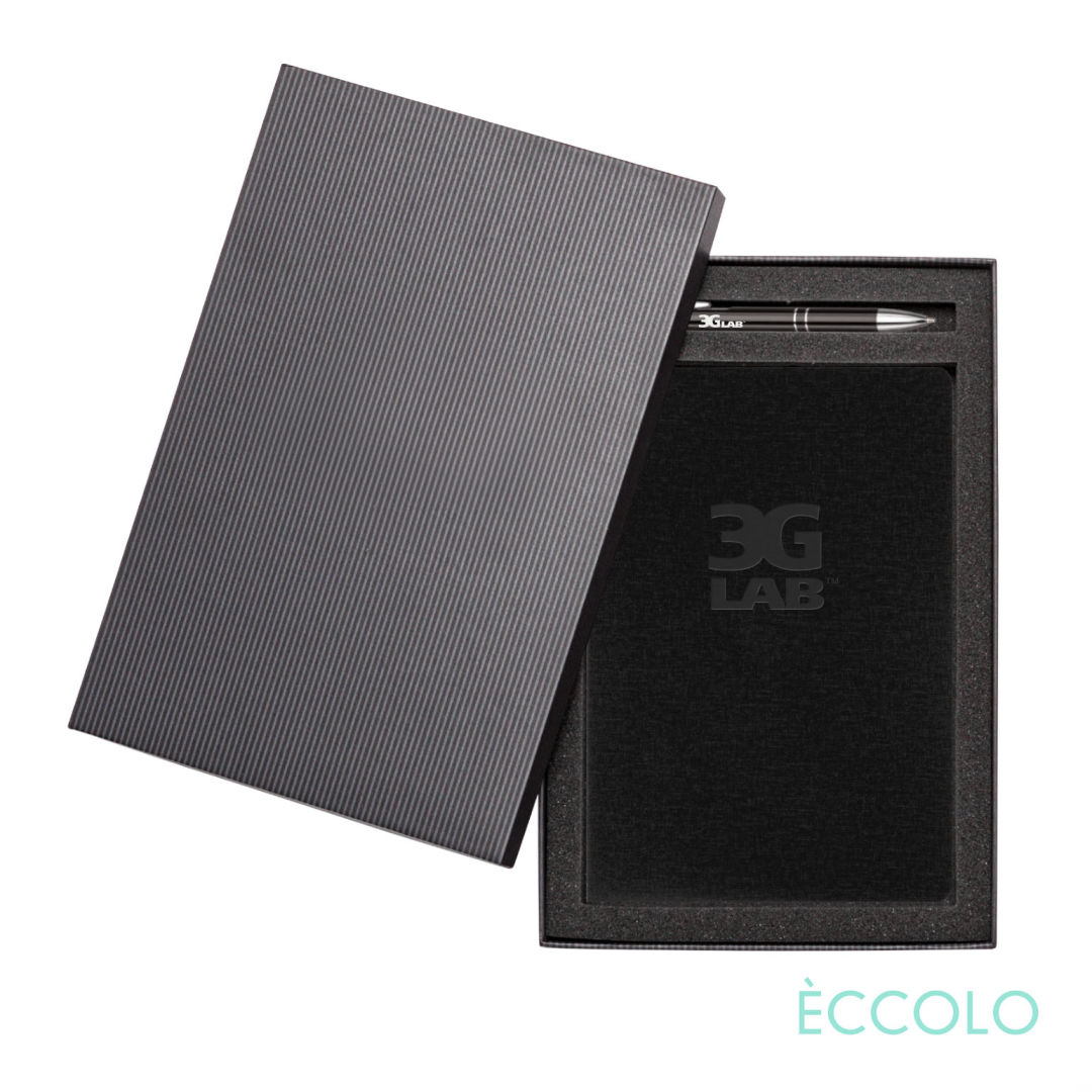 Eccolo® Solo Journal/Clicker Pen Gift Set - (M) 1