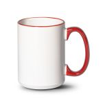 Clancy Mug - 15oz - Red (Blank) Clancy Mug - 15oz - Red (Blank)