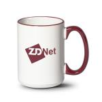 Clancy Mug - 15oz - Burgundy Clancy Mug - 15oz - Burgundy