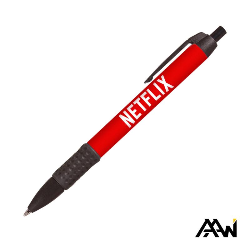 Widebody Grip Pen VividPrint™ Barrel - Matte Colored Accent 1 Widebody Grip Pen VividPrint™ Barrel - Matte Colored Accent 1