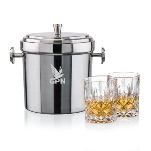 Milano Ice Bucket & RIEDEL Spey On-the-Rocks Set 1 Milano Ice Bucket & RIEDEL Spey On-the-Rocks Set 1