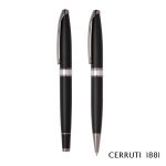Cerruti 1881® Abbey Ballpoint & Rollerball Pen Gift Set - Matte Black (Blank) Cerruti 1881® Abbey Ballpoint & Rollerball Pen Gift Set - Matte Black (Blank)