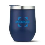 Barletta Double Wall Tumbler - 12oz - Navy / 3.25 x 4.5 Barletta Double Wall Tumbler - 12oz - Navy / 3.25 x 4.5