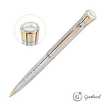 Garland® Signature Custom Twist Ballpoint Pen - Chrome - Chrome / Gold Garland® Signature Custom Twist Ballpoint Pen - Chrome - Chrome / Gold